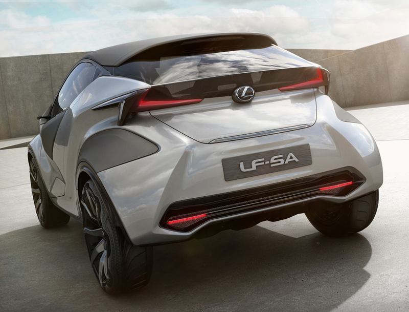 Illustration for article titled The LF-SA Is Lexus' Freakish Answer To Mini